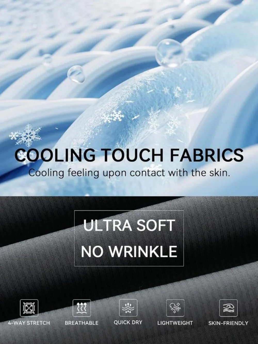 Lightweight Men's Summer Sweatpants | Cooling Touch, Straight Leg, Stretchy, 2